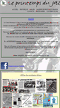 Mobile Screenshot of printempsdujazz.fr